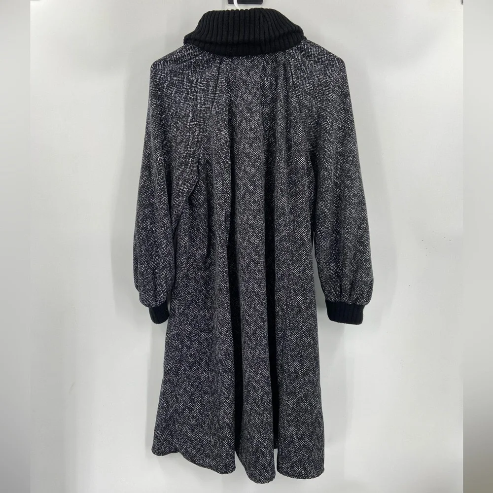 Anthro Cowled Chinon Dress Turtleneck Neck‎ Corey Lynn Calter XS